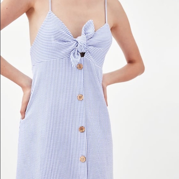 Combinaison-robe Zara à Rayures Roses - Taille M - Neuf Sans étiquettes - Modèle 0881/284